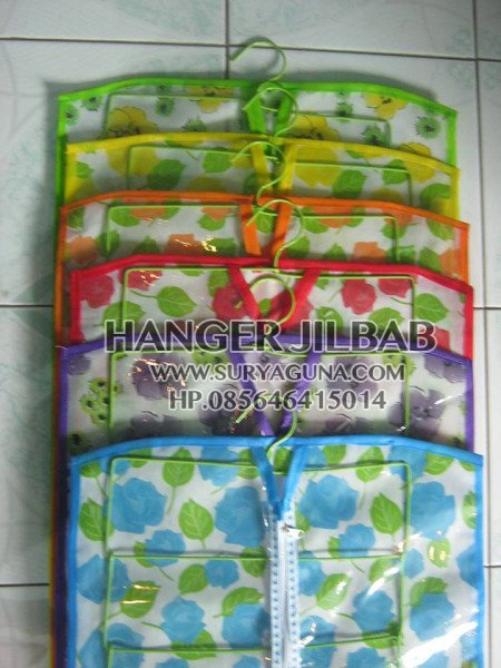 Jual gantungan hanger jilbab organizer