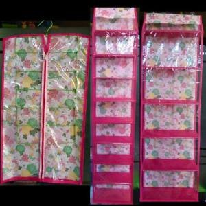 Jual Paket Organizer Hanger Jilbab + Gantungan Tas + Rak Sepatu